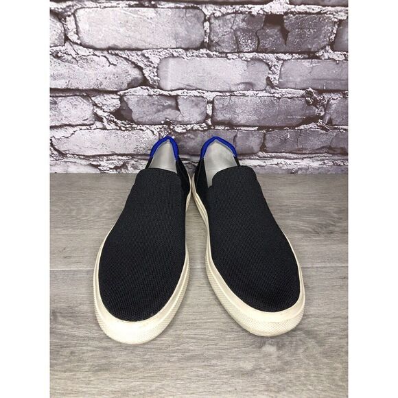 Rothy’s Black Knit Fabric The Original Slip On Sneaker Shoes Women Sz 9M US/40EU - Picture 16 of 16